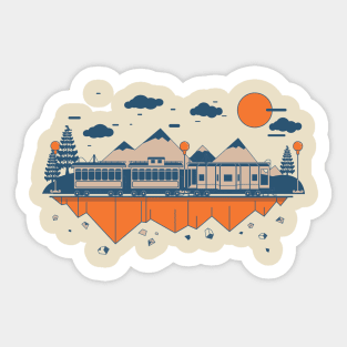 Caboose Sticker